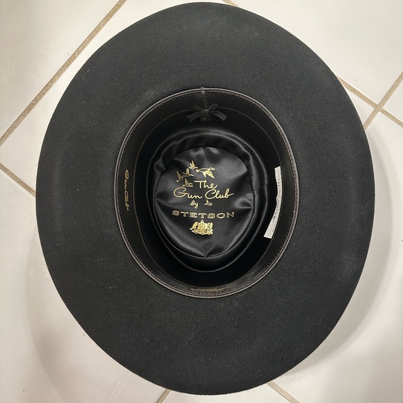 Stetson “The Gun Club” vintage black hat - Picture 3 of 11